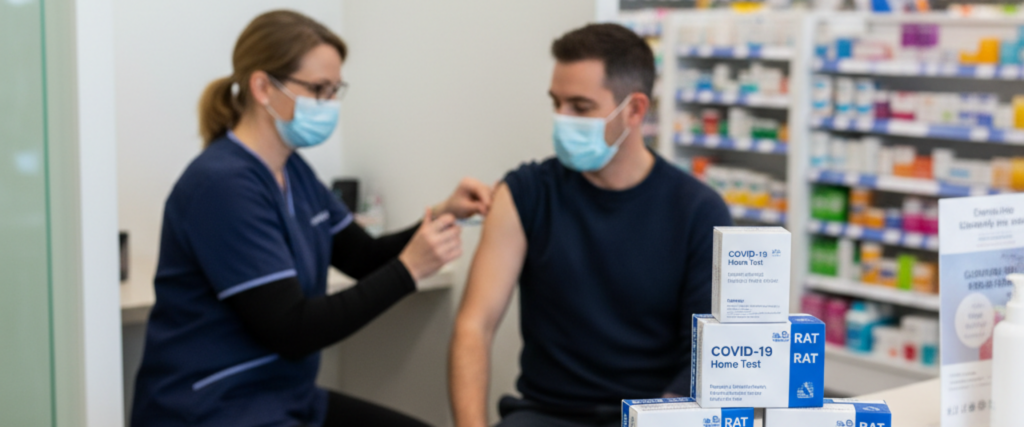 Winter 2026 guide answering can I get COVID vaccine at Flinders Discount Chemist in NSW